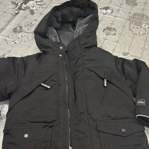 GAP Charcoal Hooded Parka